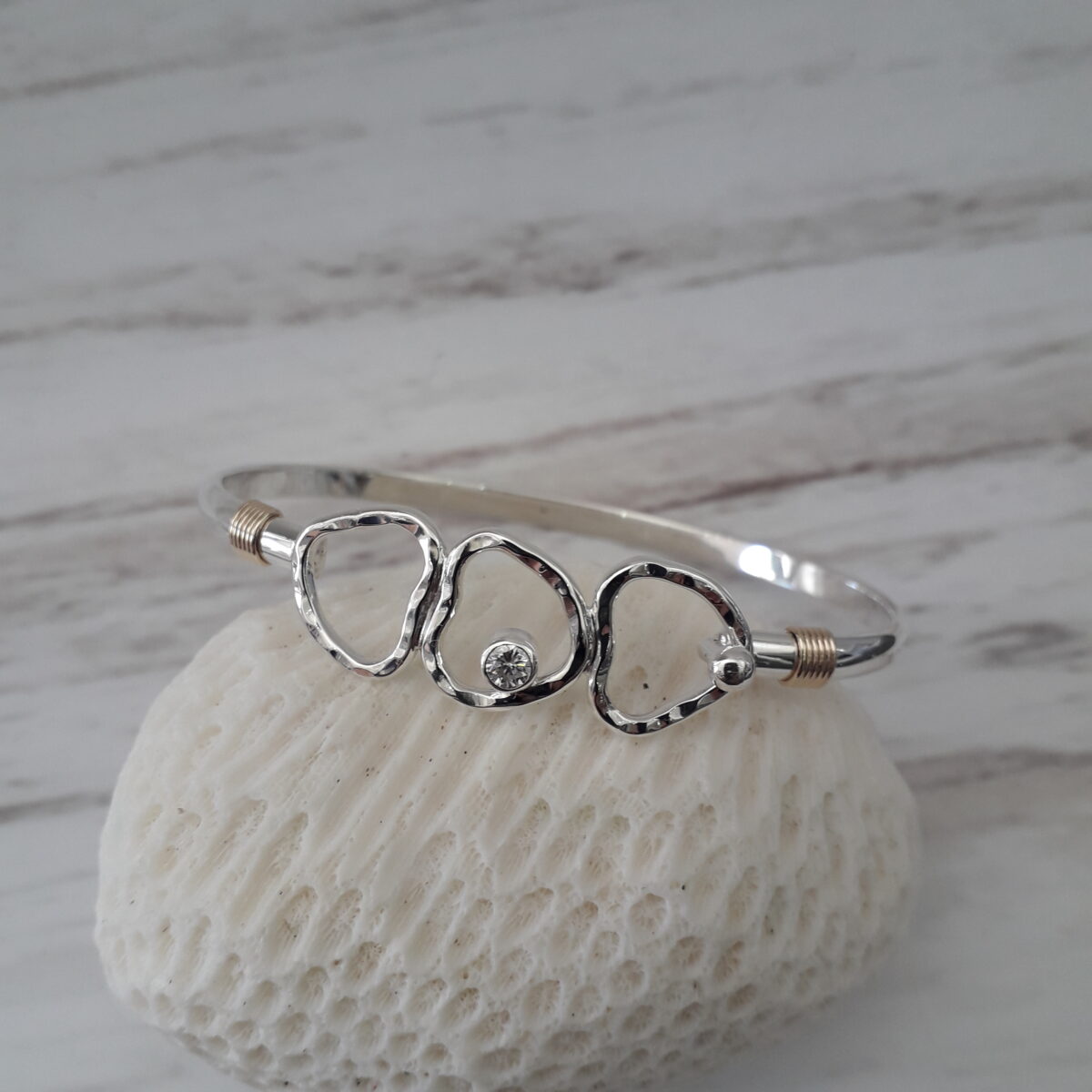 8mm 14K Gold Hook Bracelet | St. John Bracelet Company - Hook Bracelets